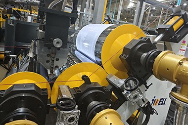 Lini produksi lembaran PP Jwell Machinery ndharat ing Riyadh, Arab Saudi