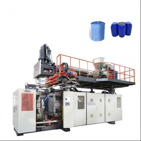 Mesin Blow Mould Blower kanggo Drum Cincin "L" Ganda