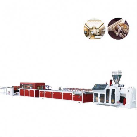JWELL PVC Kayu-Plastik Cepet Assembling Board Extrusion Line