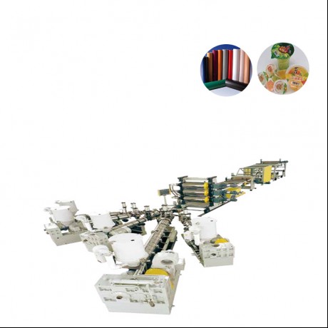 PP, EVA, EVOH, PS lan PE Multi-Layer Sheet Co-Extrusion Line