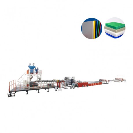PP, PE, ABS, Jalur Ekstrusi Plat Kandel PVC