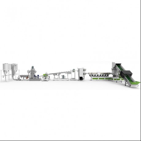 Jwell Limbah Serat Daur-ulang Pelletizing Line
