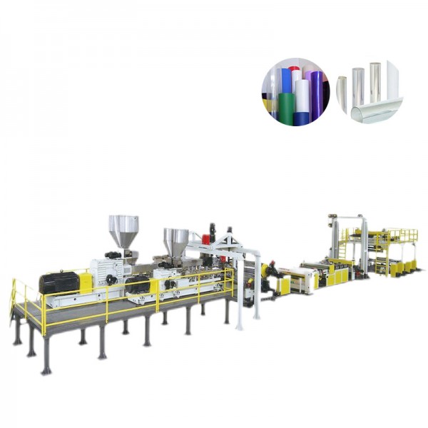Twin Screw Dryer-free Vented PET Sheet Extrusion Line